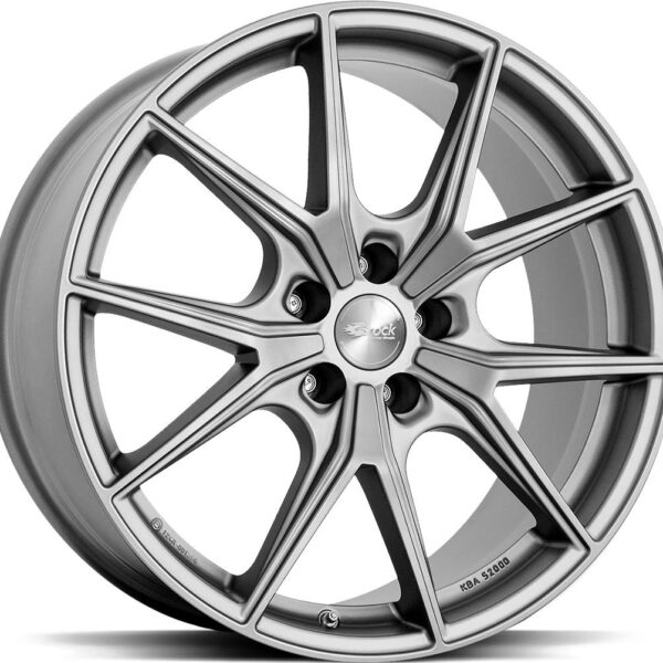 BROCK B40 Ferric Grey Matt 8.0x20 51143 ET35 CB60.1 Alumiinivanteet 84018 1 1
