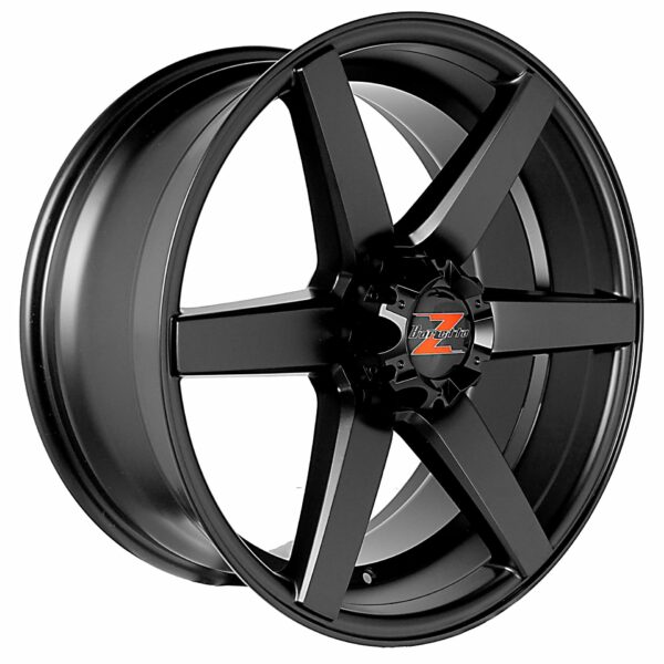 Barzetta Terreno MattBlack 9x18 6139.7 ET10 CB106.1 Alumiinivanteet 74870 1