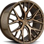 R-SERIES R16 Brushed Dual Bronze 8.5x19 5/112 ET45 CB66.6