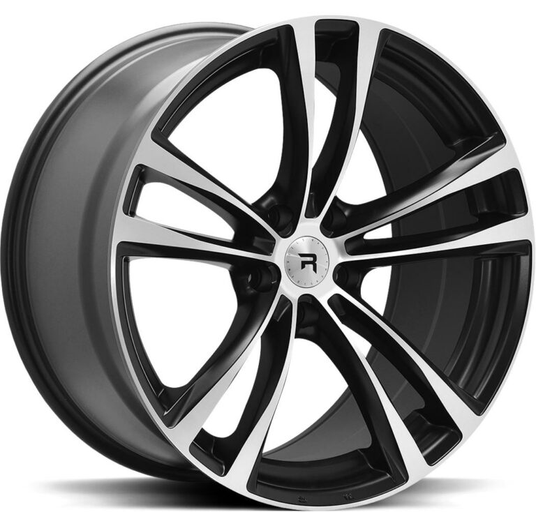 R SERIES R3 BLACK POLISH 9x21 5112 ET45 CB66.6 Alumiinivanteet 82800 1 1