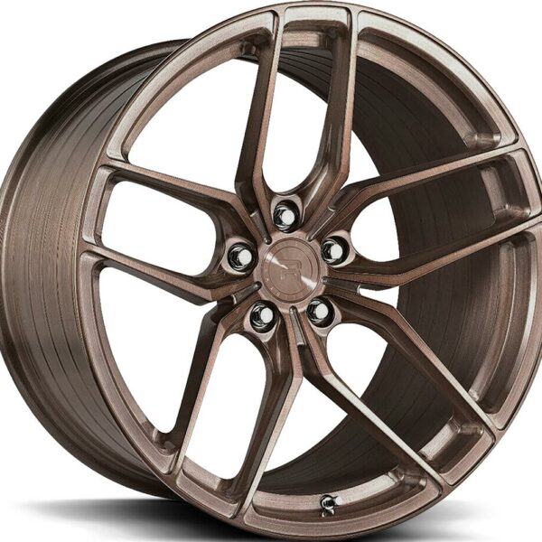 R SERIES R8 BRONZE BRUSHED 8.5x18 5112 ET32 CB66.6 Alumiinivanteet 82831 1 1