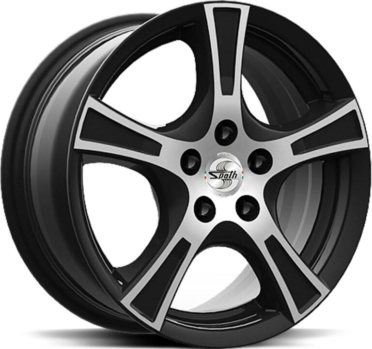 SPATH SP01 TRAILER BLACK MATT POLISH 5.5x14 5112 ET30 CB66.6 Alumiinivanteet 82901 1 1