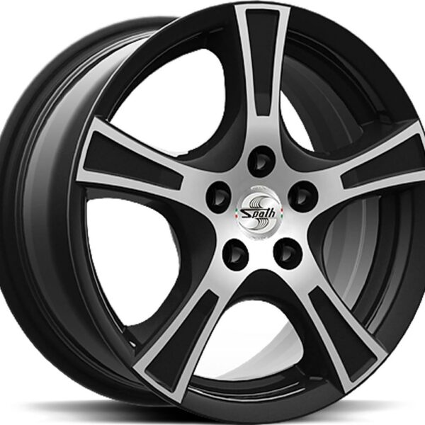 SPATH SP01 TRAILER BLACK MATT POLISH 6.5x16 5112 ET33 CB66.6 Alumiinivanteet 82909 1 1