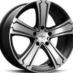 SPATH SP42 H BLACK MATT POLISH 7.5x18 5/108 ET42 CB65.1