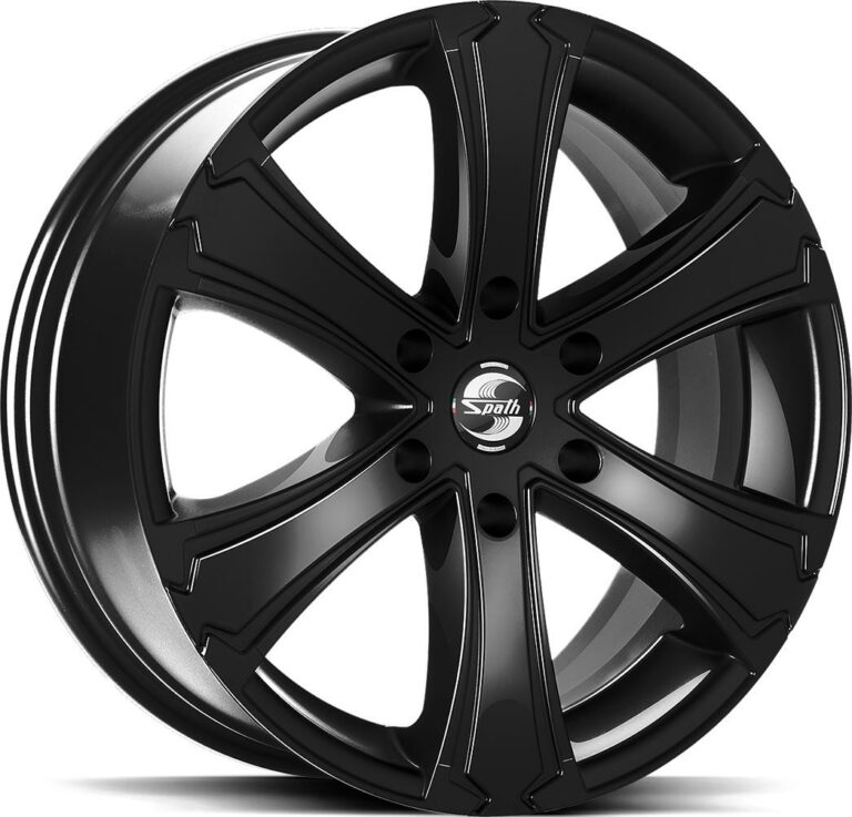 SPATH SP42 H GLOSS BLACK 8x18 6135 ET30 CB87.1 Alumiinivanteet 83015 1 1