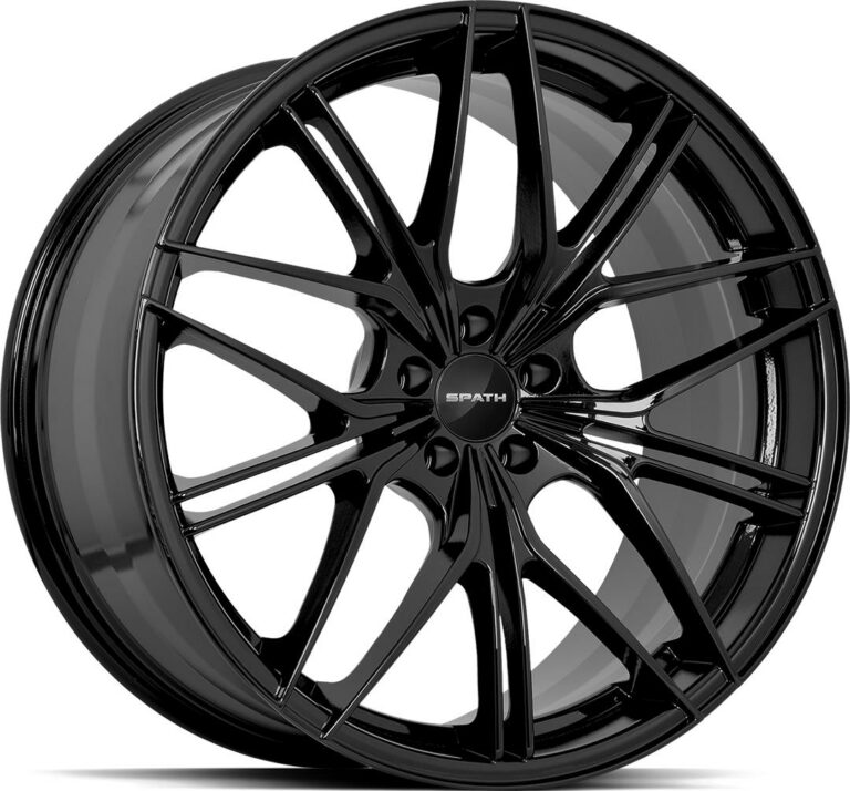 SPATH SP51 GLOSS BLACK 8.5x19 5112 ET45 CB66.6 Alumiinivanteet 83074 1 1