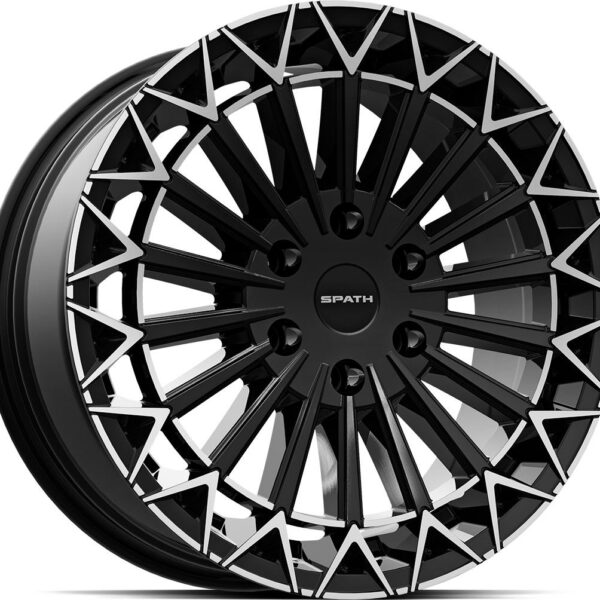 SPATH SP53H BLACK SPECIAL LIP POLISH 8x18 6130 ET50 CB84.1 Alumiinivanteet 83151 1 1