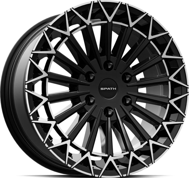 SPATH SP53H Black Special Lip Polish 8.0x18 5120 ET60 CB65.1 Alumiinivanteet 83164 1 1