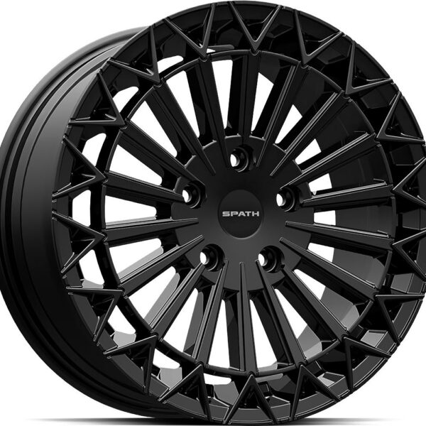 SPATH SP53H GLOSS BLACK 9x20 5120 ET60 CB65.1 Alumiinivanteet 85946 1 1