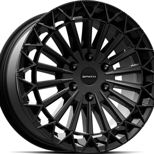 SPATH SP53H GLOSS BLACK 9x20 6130 ET50 CB84.1 Alumiinivanteet 85525 1 1