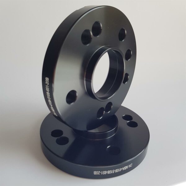 Spacer 20mm 2 pcs 4x1085x108 651mm Black Tarvikkeet 83659 1 1
