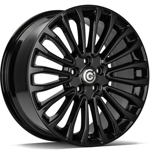Statusfalgar OHIO Black Glossy 7.0x17 5108 ET50 CB63.4 Alumiinivanteet 59283 1
