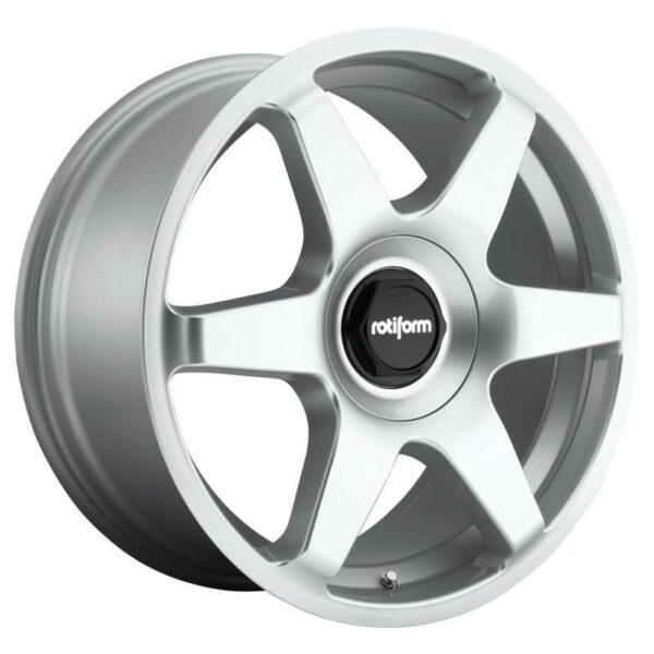 Statusfalgar R114 SIX GLOSS SILVER 8.5x18 51143120 ET35 CB72.6 Alumiinivanteet 86169 1