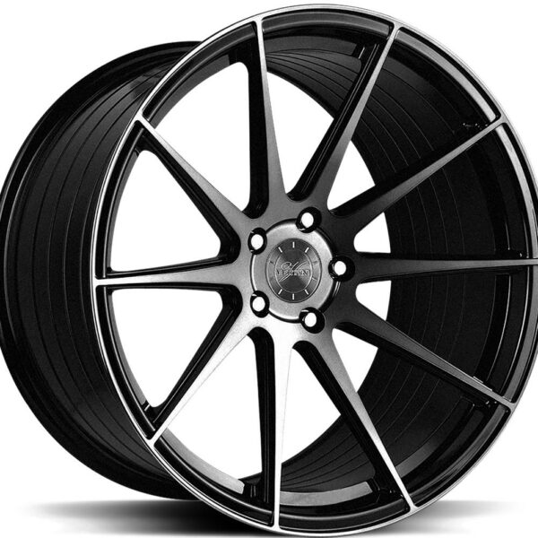 VERTINI RF1.3 BLACK 9.5x19 5112 ET30 CB66.6 Alumiinivanteet 82880 1 1