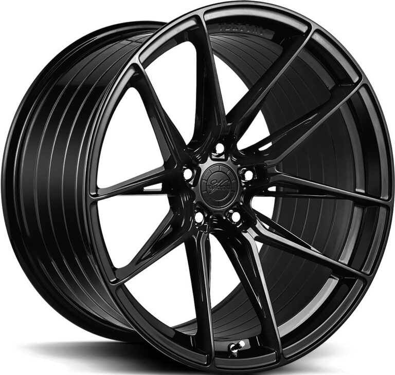 VERTINI RFS1.8 GLOSS BLACK 9.5x19 5112 ET45 CB66.6 Alumiinivanteet 82884 1 1