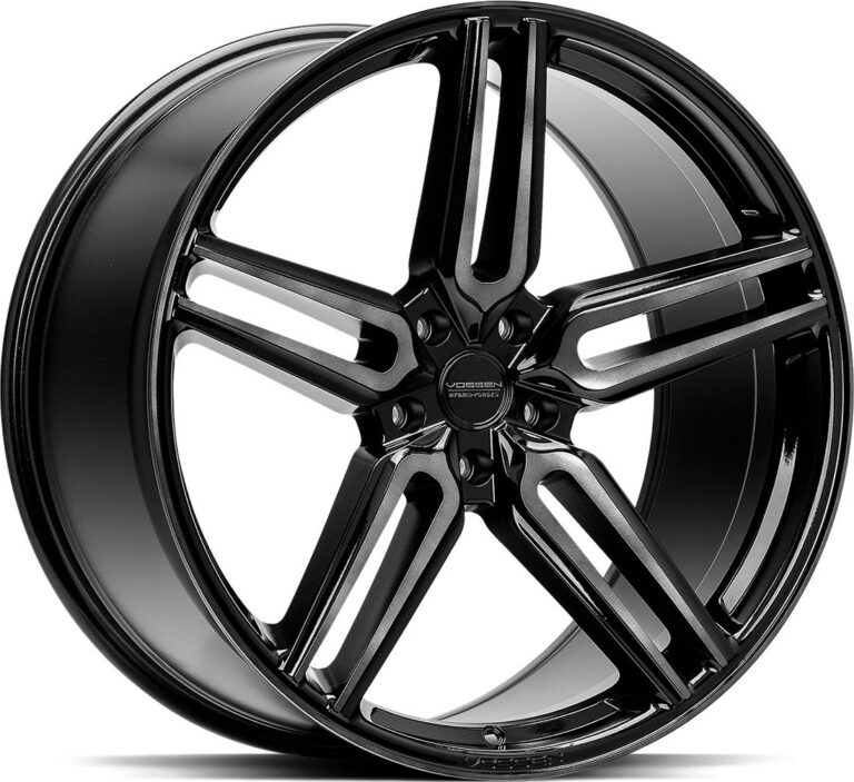 VOSSEN HF1 TINTED GLOSS BLACK 10.5x20 5114.3 ET45 CB73.1 Alumiinivanteet 82757 1 1