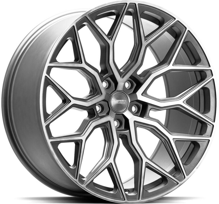 VOSSEN HF2 TINTED MATTE GUNMETAL 9.5x19 5112 ET35 CB66.6 Alumiinivanteet 82759 1 1