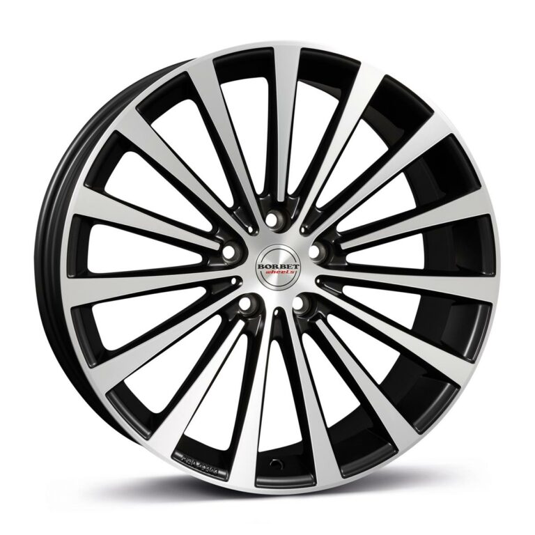 BORBET BLX black polished matt 8.5x18 5120 ET35 CB72.6 Alumiinivanteet 88755 1