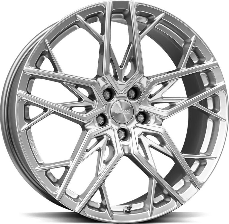BROCK B44 Hyper Silber HS 8.5x19 51143 ET35 CB64.2 Alumiinivanteet 88713 1
