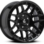 Lenso 9 Glossy black 9,0x20 6/139.7 ET18 CB106