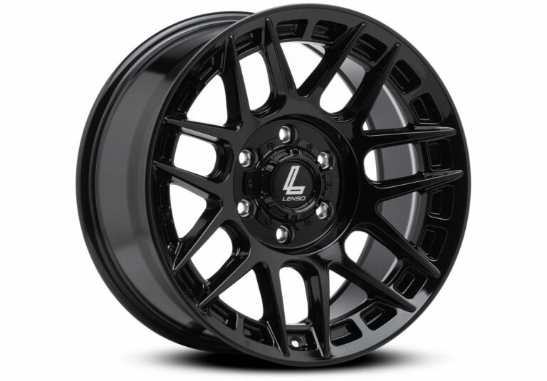 Lenso 9 Glossy black 90x20 6139.7 ET18 CB106 Vanteet 88923 1