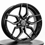 Lenso P Black + Edge ball spoke cut 8,5x19 5/114.3 ET42 CB73,1