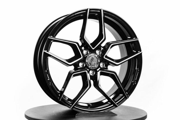 Lenso P Black Edge ball spoke cut 85x19 5114.3 ET42 CB731 Vanteet 88915 1