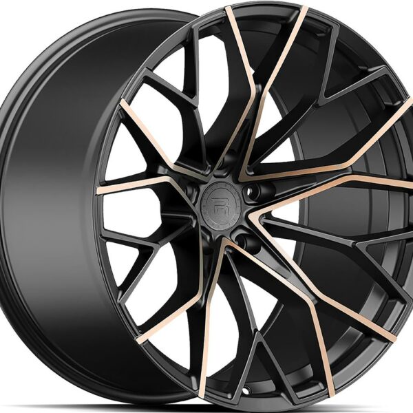 R SERIES R15 Satin Black Bronze 10.0x20 5112 ET42 CB66.6 Alumiinivanteet 88853 1