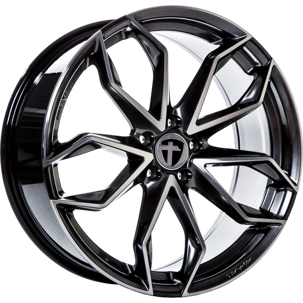 Tomason TN22 Dark hyper black polished 80x18 5100 ET40 CB63.4 Vanteet 88900 1