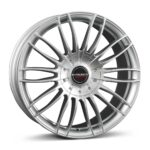 BORBET CW3 STERLING SILVER 9x21 5/120 ET25 CB72.5