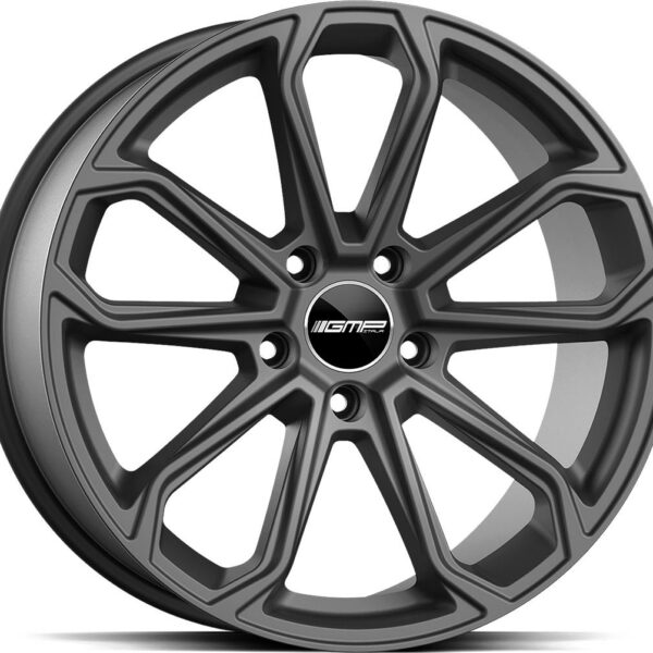 GMP Furiosa Matt Anthracite 10.0x22 5112 ET19 CB66.5 Alumiinivanteet 89205 1