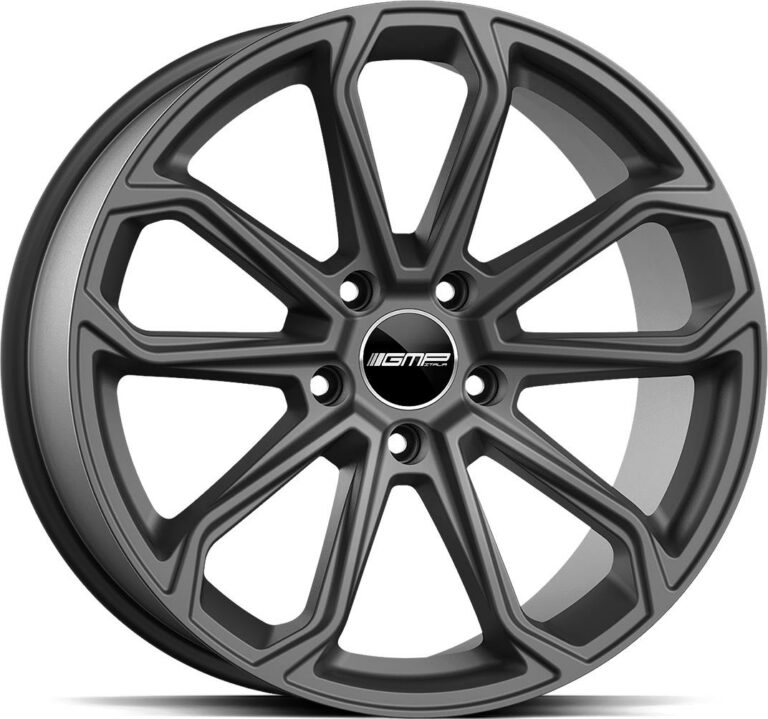 GMP Furiosa Matt Anthracite 10.0x22 5130 ET48 CB71.6 Alumiinivanteet 89206 1