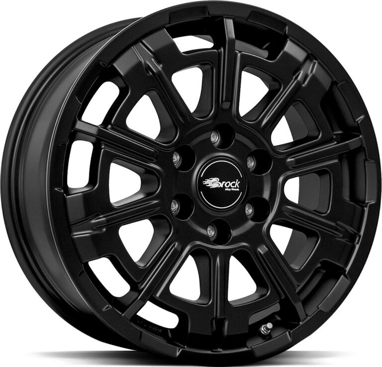 BROCK B45 SATIN BLACK MATT SBM 7x17 5114 ET45 CB66.1 Alumiinivanteet 97036 1.jpeg