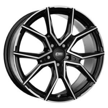 CMS C33 DIAMOND BLACK GLOSS 8x18 818 ET48 CB63.4 Alumiinivanteet 107650 1.png