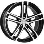 DEZENT TZ-C DARK BLACK/POLISHED 7.5x17 5/17 ET27 CB66.6