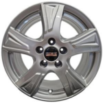 FONDMETAL PRO1 GLOSSY SILVER 5X1 6.5x16 5/16 ET42 CB65.1