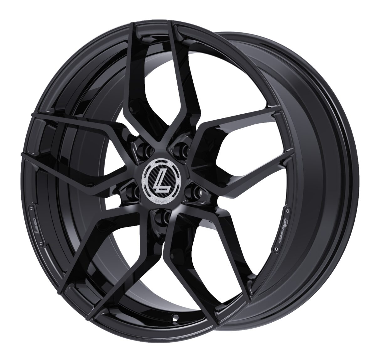 LENSO P GLOSSY BLACK 8.5x19 5114.3 ET42 CB73.1 Vanteet 89748 1.jpeg