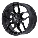 LENSO P GLOSSY BLACK 8.5x19 5/114.3 ET42 CB73.1