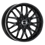 MAK ARROW GLOSS BLACK MIRROR RING 8x18 8/18 ET33 CB66.6