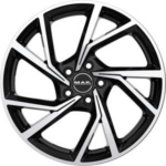 MAK KASSEL BLACK MIRROR 7,5X 7.5x18 5/18 ET48 CB76