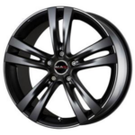 MAK ZENITH MATT BLACK 7x17 7/17 ET50 CB72