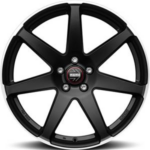 MOMO SEVEN MATT BLACK POLISHED 8,5X1 8.5x19 5/19 ET42 CB72.3