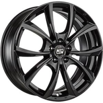 MSW 27T GLOSS BLACK 95X 9.5x19 519 ET45 CB64.1 Alumiinivanteet 108124 1.png