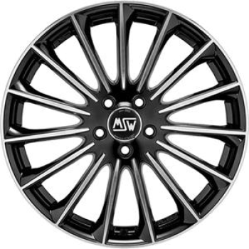 MSW 30 GLOSS BLACK FULL POLISHED 95X 9.5x19 519 ET45 CB73.1 Alumiinivanteet 98159 1.png