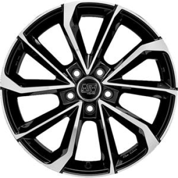 MSW 42 GLOSS BLACK FULL POLISHED 75X 7.5x17 517 ET38 CB73.1 Alumiinivanteet 97373 1.png