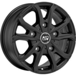 MSW 48 VAN MATT BLACK 7x17 7/17 ET51 CB66.6