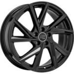 MSW 80-5 GLOSS BLACK 7x17 7/17 ET46 CB57.1