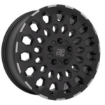 MSW 99 VAN MATT BLACK LIP POLISHED 6,5X 6.5x16 5/16 ET60 CB65.1