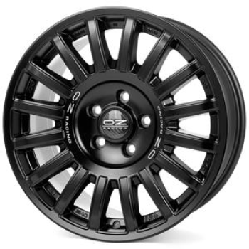 OZ RACING RALLY RAID MATT BLACK SILVER LETTERING 6X1 8.5x18 518 ET25 CB106 Alumiinivanteet 107322 1.png