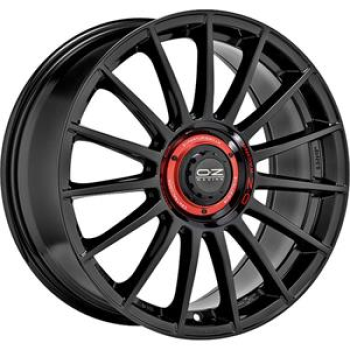 OZ RACING SUPERTURISMO EVOLUZIONE GLOSS BLACK RED LETTERING 5X112 8x18 818 ET48 CB75 Alumiinivanteet 97689 1.png